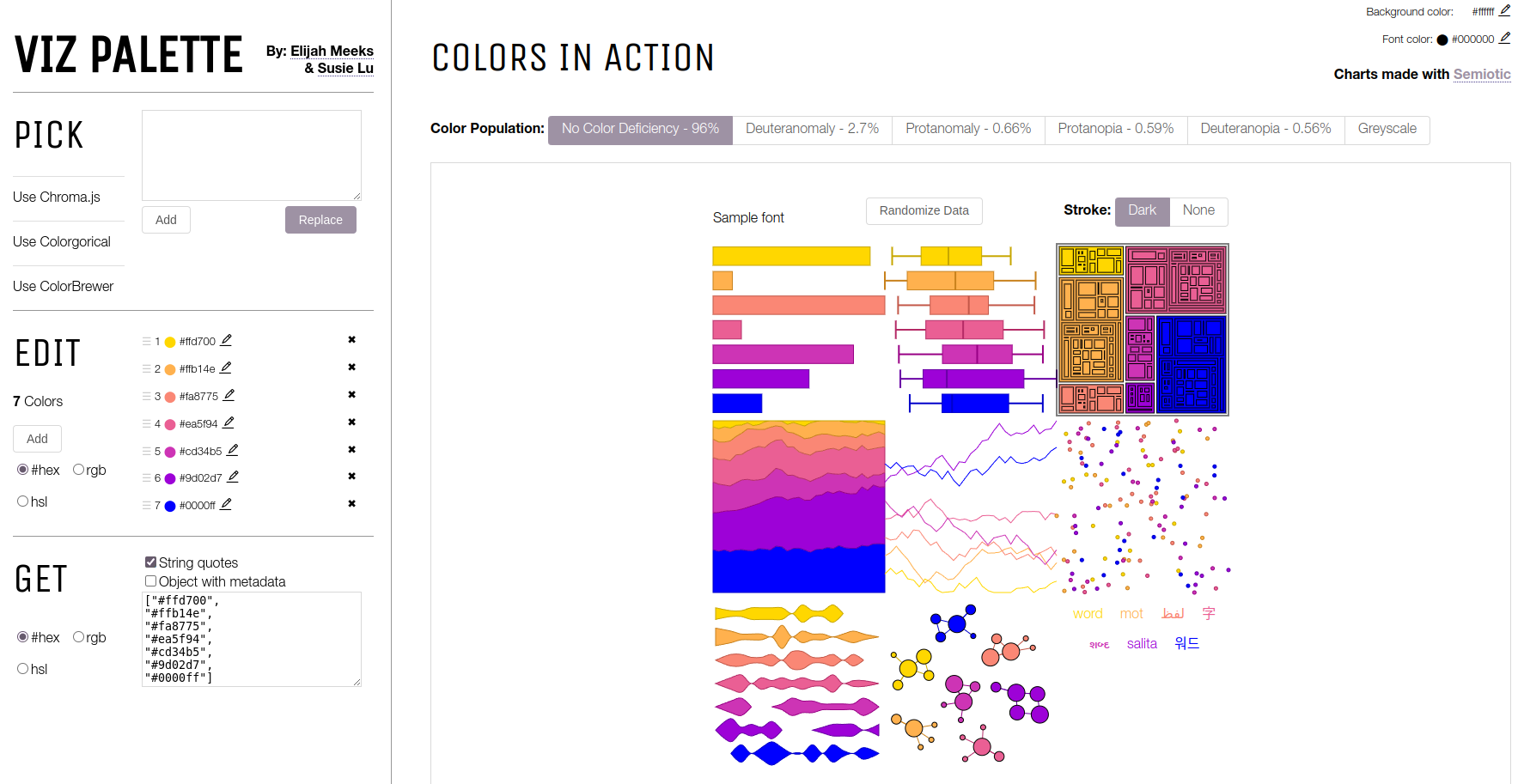 Viz Palette