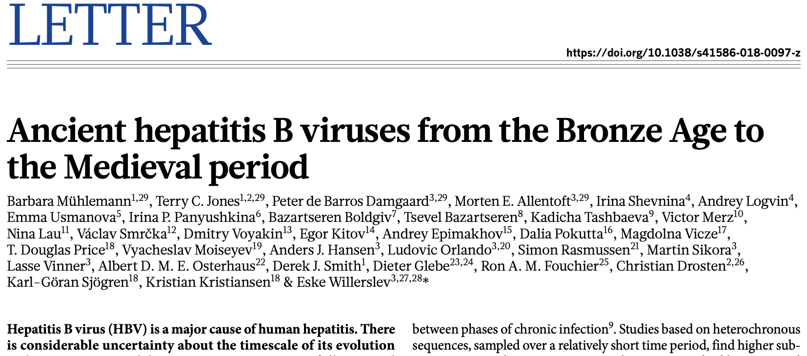 hbv sampling map